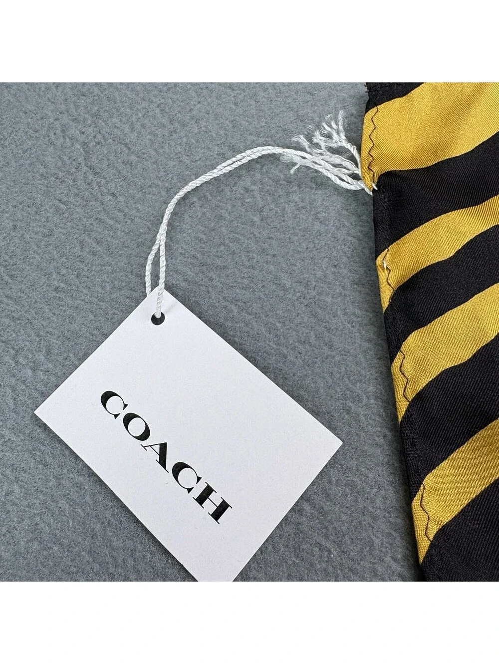 Coach Lunar New Year Tiger Silk Bandana New With Tags